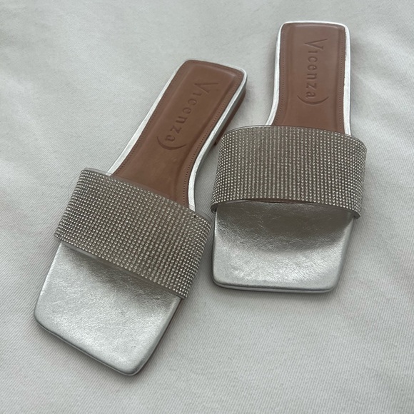 Vicenza Metallica Slide Sandal - Picture 5 of 6